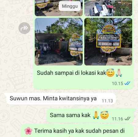 Pengiriman Papan Bunga Duka Tugu Selatan