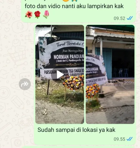 Pengiriman Karangan Bunga Tugu Selatan
