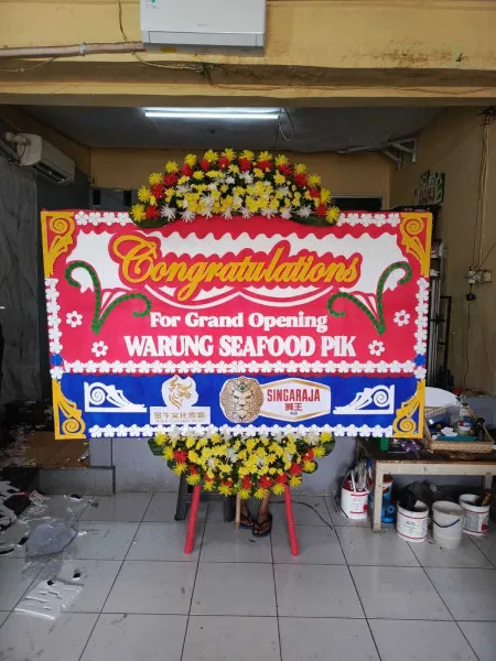 Papan Bunga Ucapan Selamat Tugu Selatan